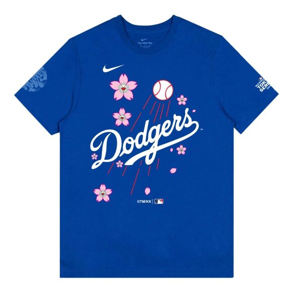 Nike x Takashi Murakami x MLB 2025 Tokyo Series Dodgers Tee – Size S - Picture 1 of 5